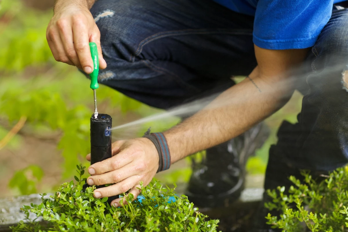 Fixing sprinkler